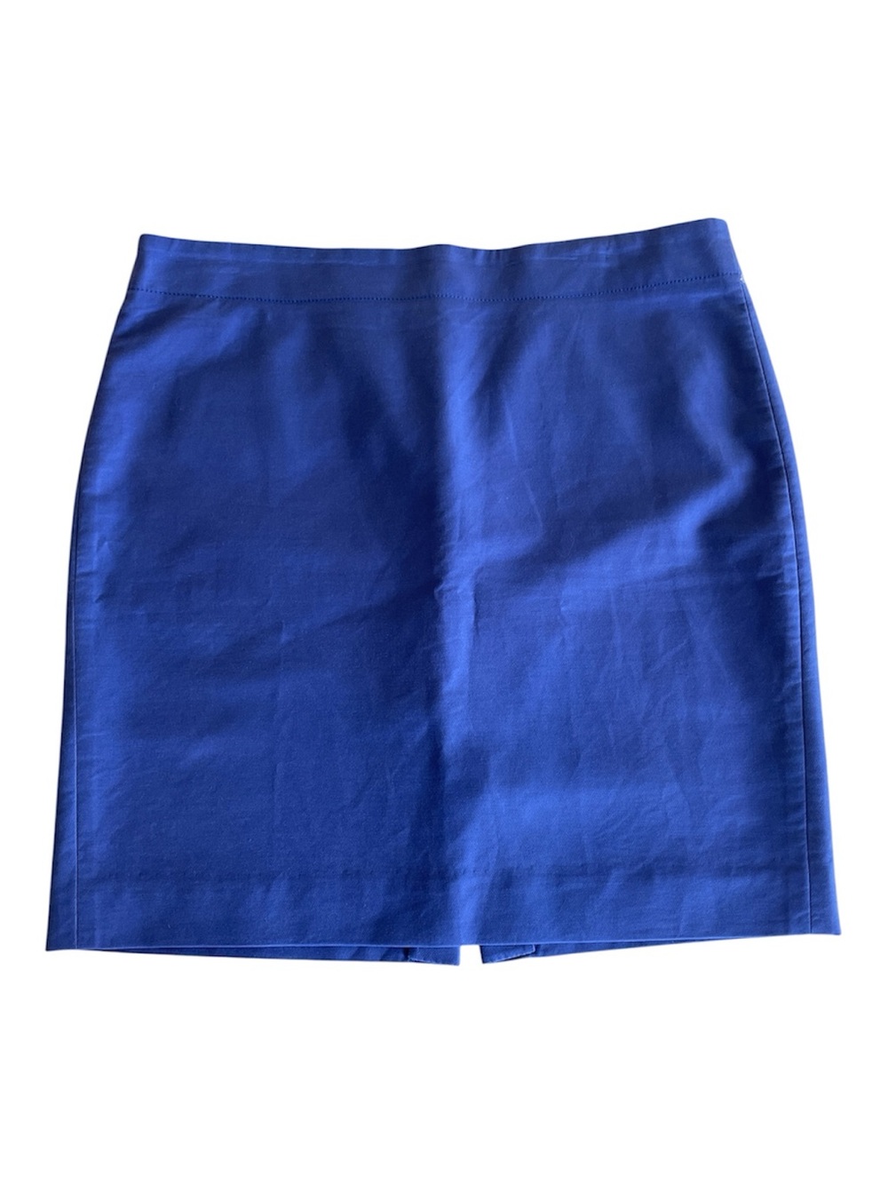 J. Crew Bright Cobalt Pencil Skirt